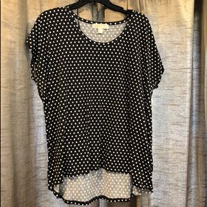 MICHAEL Michael Kors Polka Dot Top
